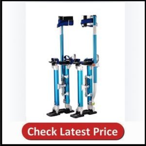 1117 Pentagon Tool Tall Guyz Professional 18-30 Blue Drywall Stilts For Sheetrock Painting or Cleaning