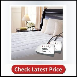 Holmes Premium Quilted Electric Heated Mattress Pad 