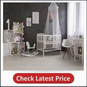 Mosquito Guard Baby Crib Netting Compatible with Baby/Toddler Cribs, Bassinets, Beds, Playpens, Cradles