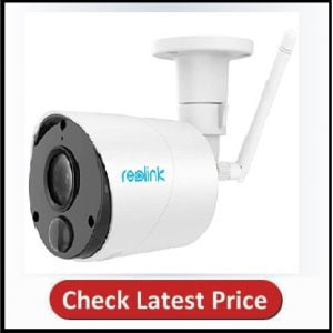 Reolink Outdoor Wireless Camera Rechargeable Battery Solar Home Security