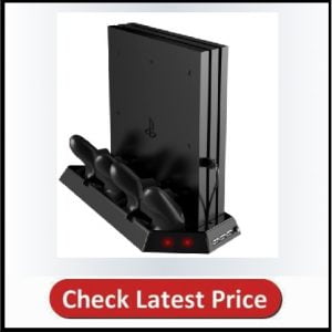 Kootek Vertical Stand for PS4 Pro with Cooling Fan