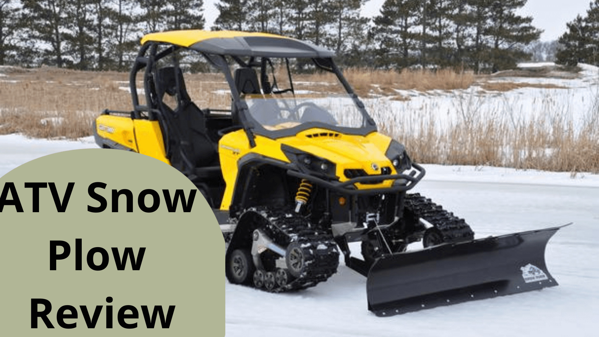 Best ATV Snow Plow Review